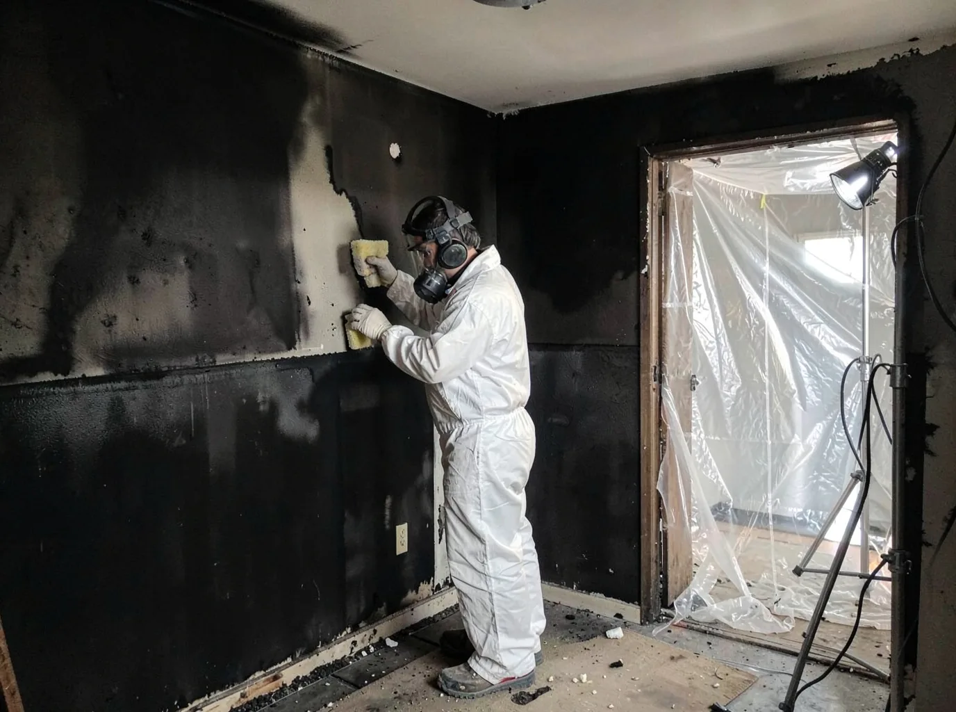 Fire Damage Restoration company in Columbiaville, MI